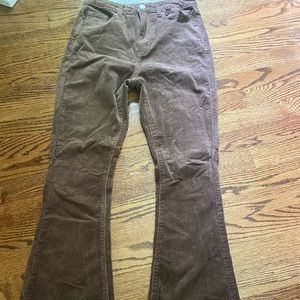 Shein Brown Boot cut pants. Size Medium